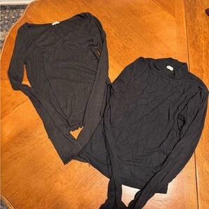 Garage Long Sleeve Tops (2) S